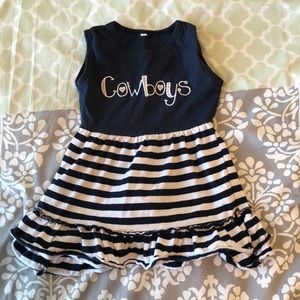 Dallas Cowboys Baby Girl Dress